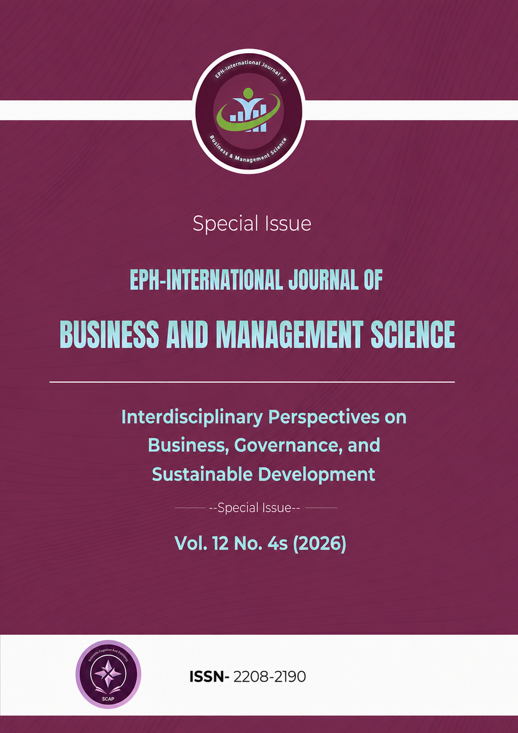 					View Vol. 12 No. 4s (2026): Interdisciplinary Perspectives on Business, Governance, and Sustainable Development (In-press)
				