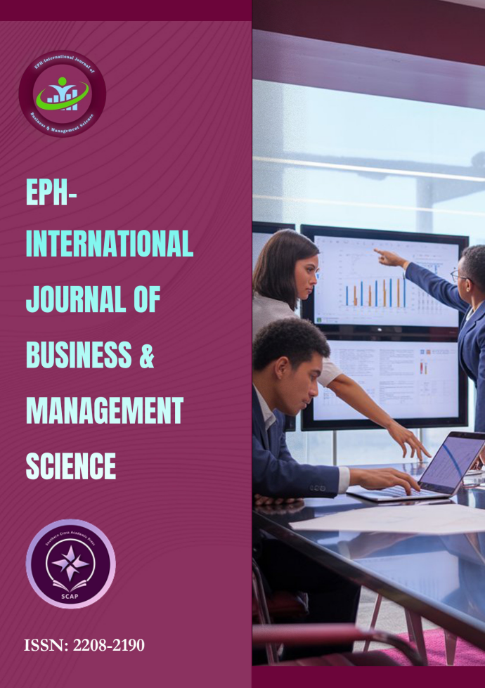 EPH – International Journal of Business & Management Science Cover